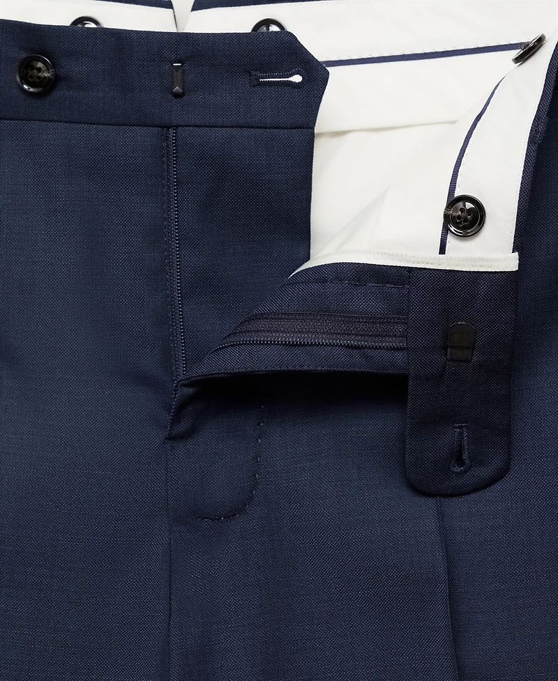 Mango Men's Virgin Wool Slim-Fit Suit Pants
