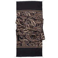 Elizabetta Men's Venezia - Wool Backed Silk Scarf for Men