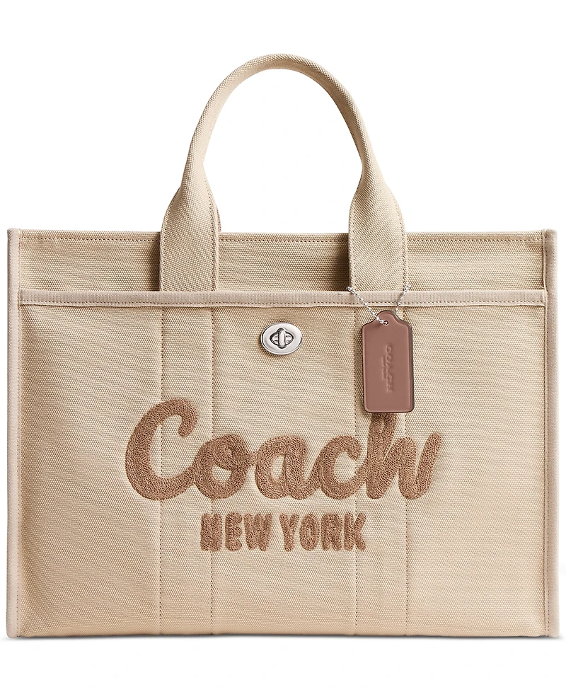Coach Cargo Canvas Tote Bag 42