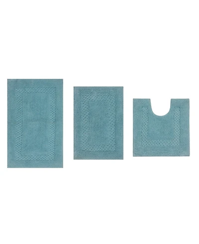 Home Weavers Classy 3-Pc. Bath Rug Set