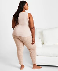 State of Day Women's Ribbed High-Neck Sleep Tank Xs-3X, Exclusively at Macy's
