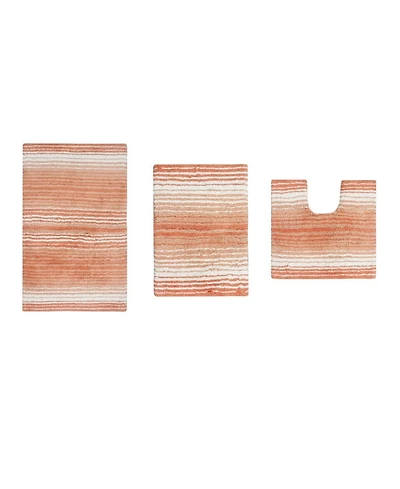 Home Weavers Gradiation 3-Pc. Bath Rug Set
