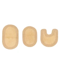 Home Weavers Double Ruffle -Pc. Bath Rug Set