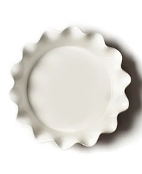 Coton Colors Stripe 9" Ruffle Pie Dish