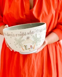 Coton Colors O Holy Night in Color Footed Bowl