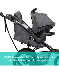 Baby Trend Expedition Zero Flat Jogger Travel System with Led Lights