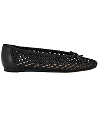 Calvin Klein Women's Zatoria Woven Ballet Flats