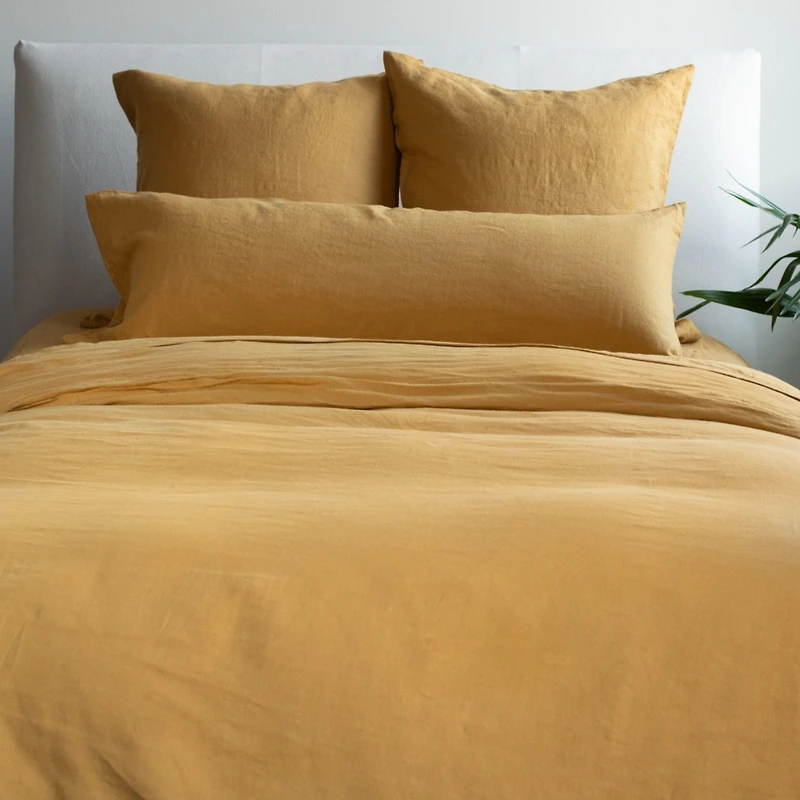 French Linen Body Pillow with removable Sham