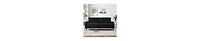 gaomon 80.7" Modern Square Armrest Cushioned Sofa With Storage Bag And Cup Holders