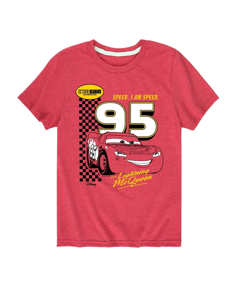 Cars Big Boys Short Sleeve Lightning McQueen Graphic Tee