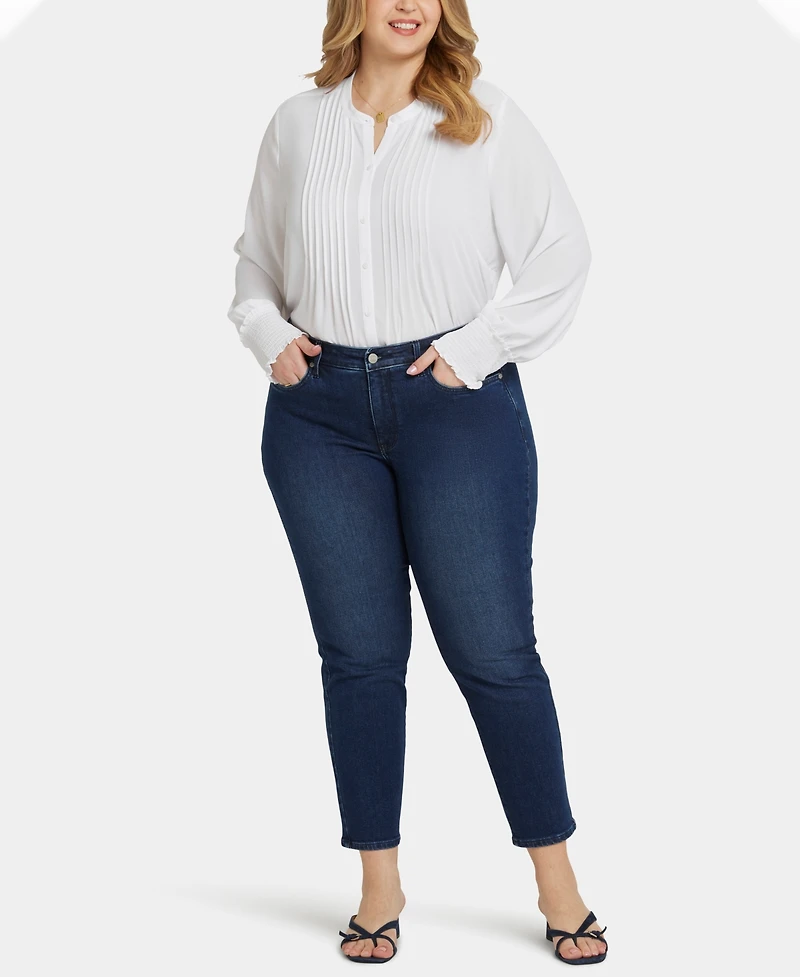 Nydj Plus Sheri Slim Ankle Jeans