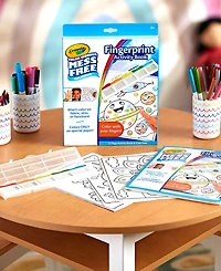 Crayola Color Wonder Fingerprint Activity Book