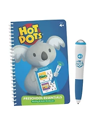 Educational Insights Hot Dots Preschool Essentials Reading Math Workbook