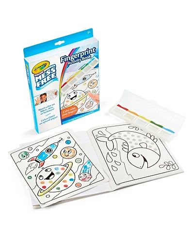 Crayola Color Wonder Fingerprint Activity Book