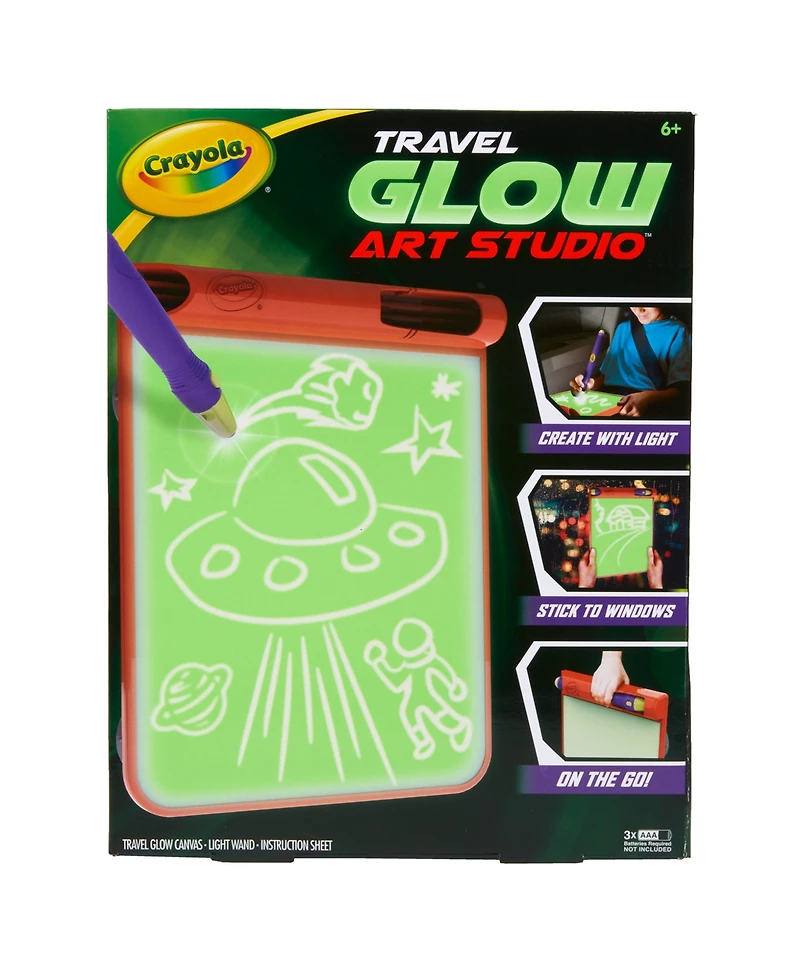 Crayola Travel Glow Art Studio