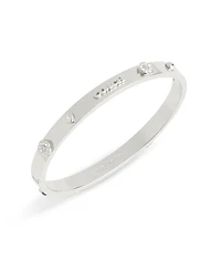 Coach Faux Stone Signature Mixed Motif Bangle Bracelet