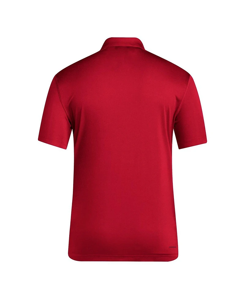 Adidas Men's Red Texas Tech Red Raiders 2024 Coaches Aeroready Polo
