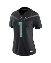 Nike Women's 1 Black Oregon Ducks Game Jersey