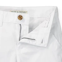 Hope & Henry Toddler Boys Cotton Stretch Chino Short