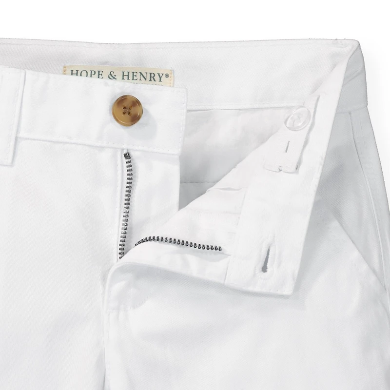 Hope & Henry Toddler Boys Cotton Stretch Chino Short