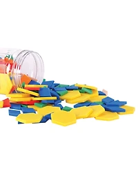 edxeducation Pattern Blocks Plastic, Set of 250