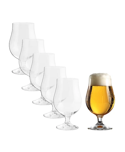 Stolzle Lausitz Berlin Beer Glasses, Set of 6
