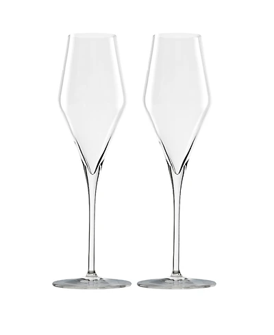 Stolzle Lausitz Highlight Led Champagne Flutes, Set of 2
