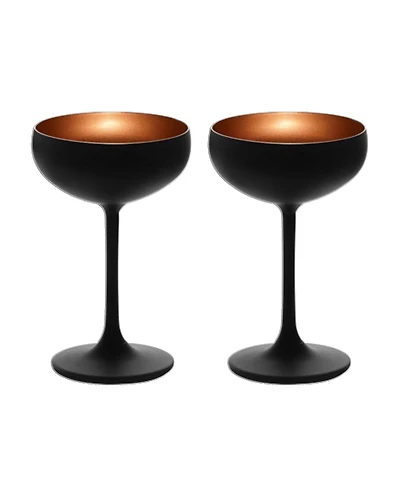 Stolzle Lausitz Olympia Saucer Glasses