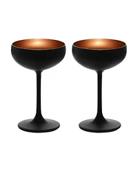 Stolzle Lausitz Olympia Saucer Glasses
