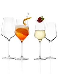 Stolzle Lausitz STARlight Bordeaux Glasses, Set of 4