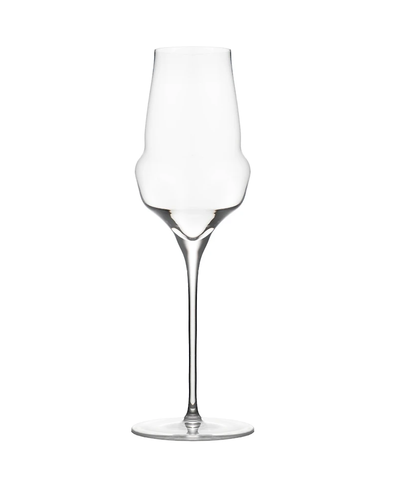 Stolzle Lausitz Cocoon Champagne Flutes, Set of 6
