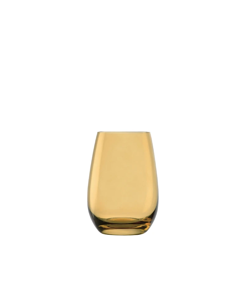Stolzle Lausitz lements Color Tumbler Set, Set of 4