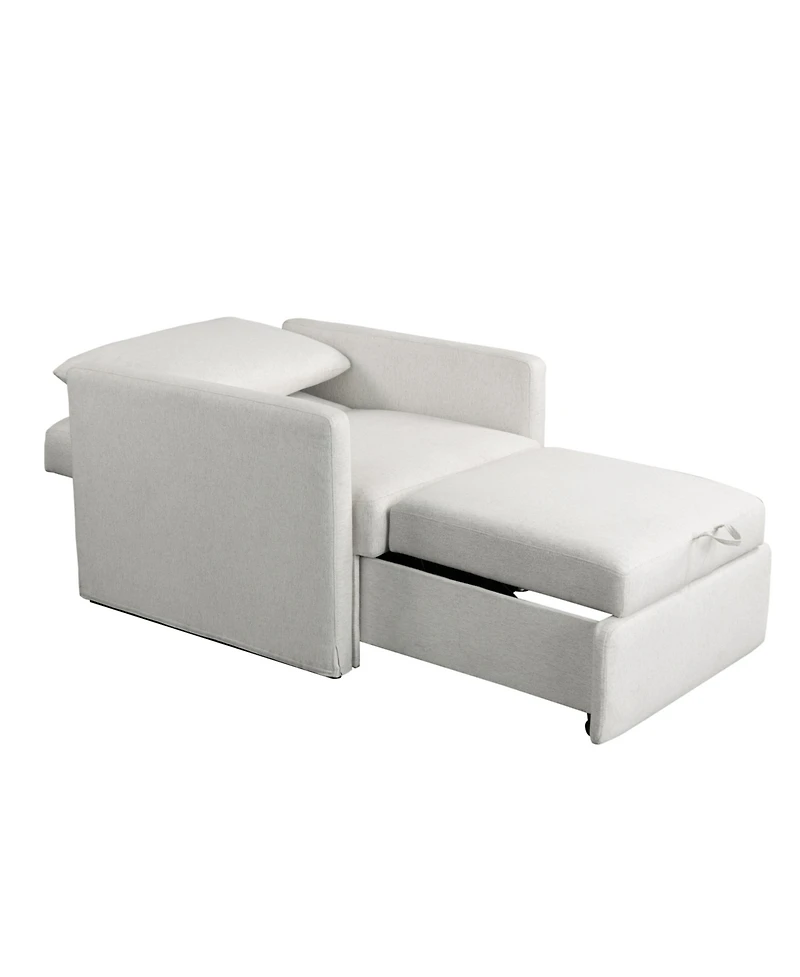 Serta 35" Polyester Billings Convertible Chair