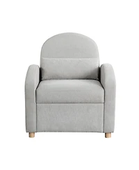 Serta 35.2" Polyester Toluca Convertible Chair