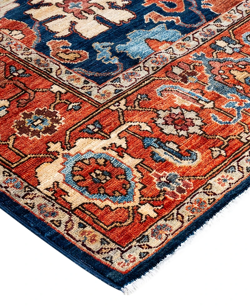 Adorn Hand Woven Rugs Serapi M1999 6'1"x9' Area Rug
