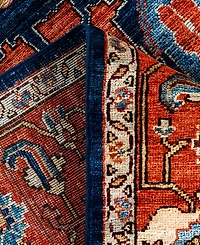 Adorn Hand Woven Rugs Serapi M1999 6'1"x9' Area Rug