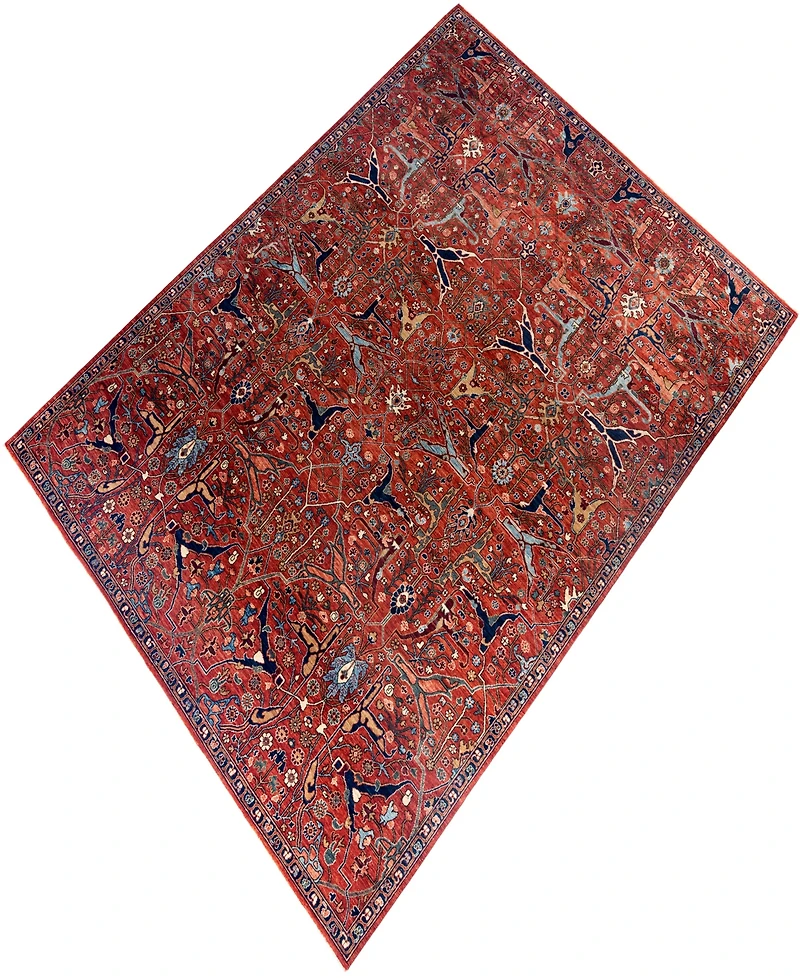 Adorn Hand Woven Rugs Serapi M1999 8'11"x11'10" Area Rug