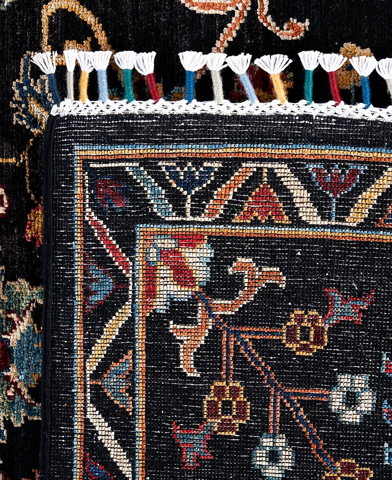 Adorn Hand Woven Rugs Tribal M1999 8'1"x9'5" Area Rug