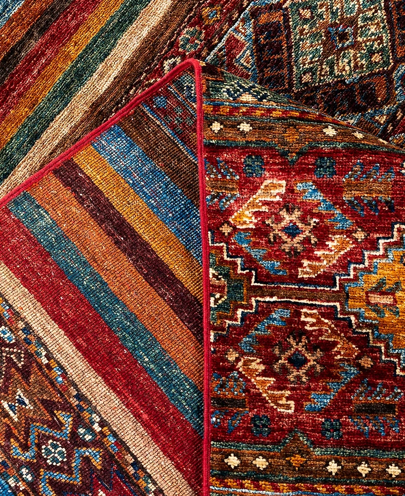 Adorn Hand Woven Rugs Tribal M1999 8'3"x9'7" Area Rug