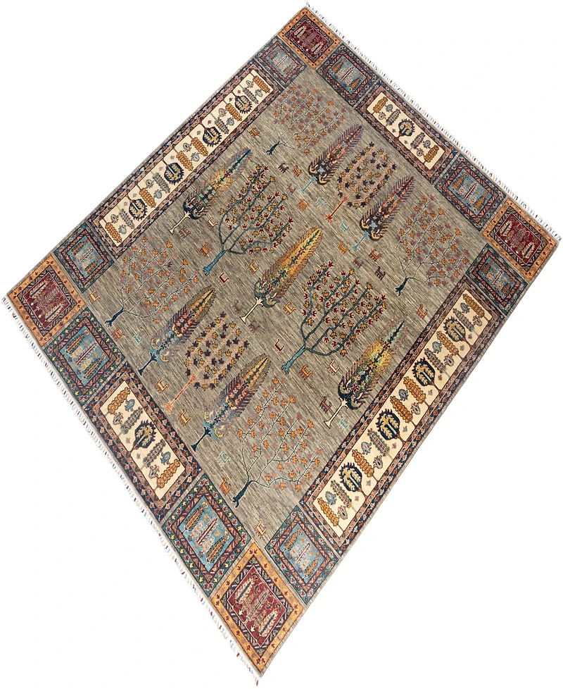 Adorn Hand Woven Rugs Tribal M1999 8'4"x9'8" Area Rug