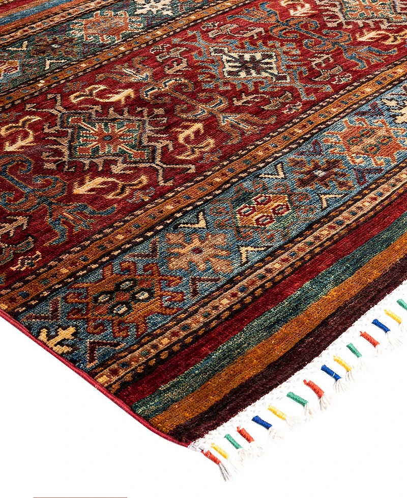 Adorn Hand Woven Rugs Tribal M1999 8'4"x9'10" Area Rug