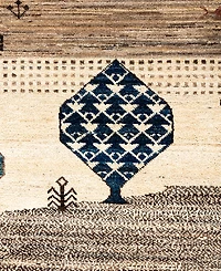 Adorn Hand Woven Rugs Tribal M1999 8'2"x9'6" Area Rug
