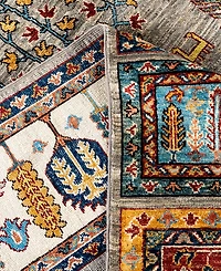 Adorn Hand Woven Rugs Tribal M1999 8'4"x9'8" Area Rug