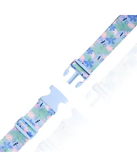 Disney Stitch 2-Piece Luggage Strap Set - Light Tropical Design