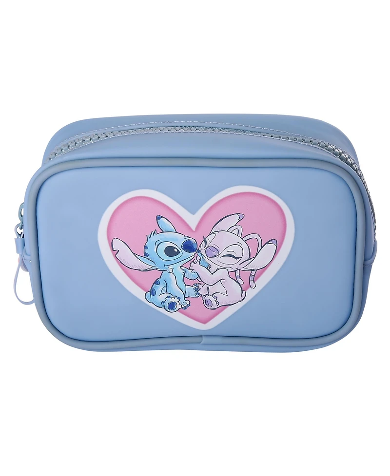 Disney Stitch & Angel Camera Bag Shaped Cosmetic Bag for Travel