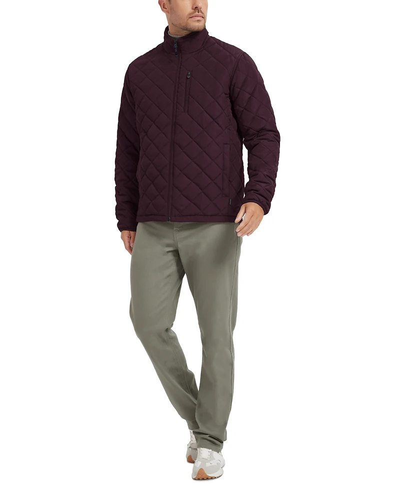 Hawke & Co. Men's Diamond Quilted Heritage Jacket, Created for Macy's