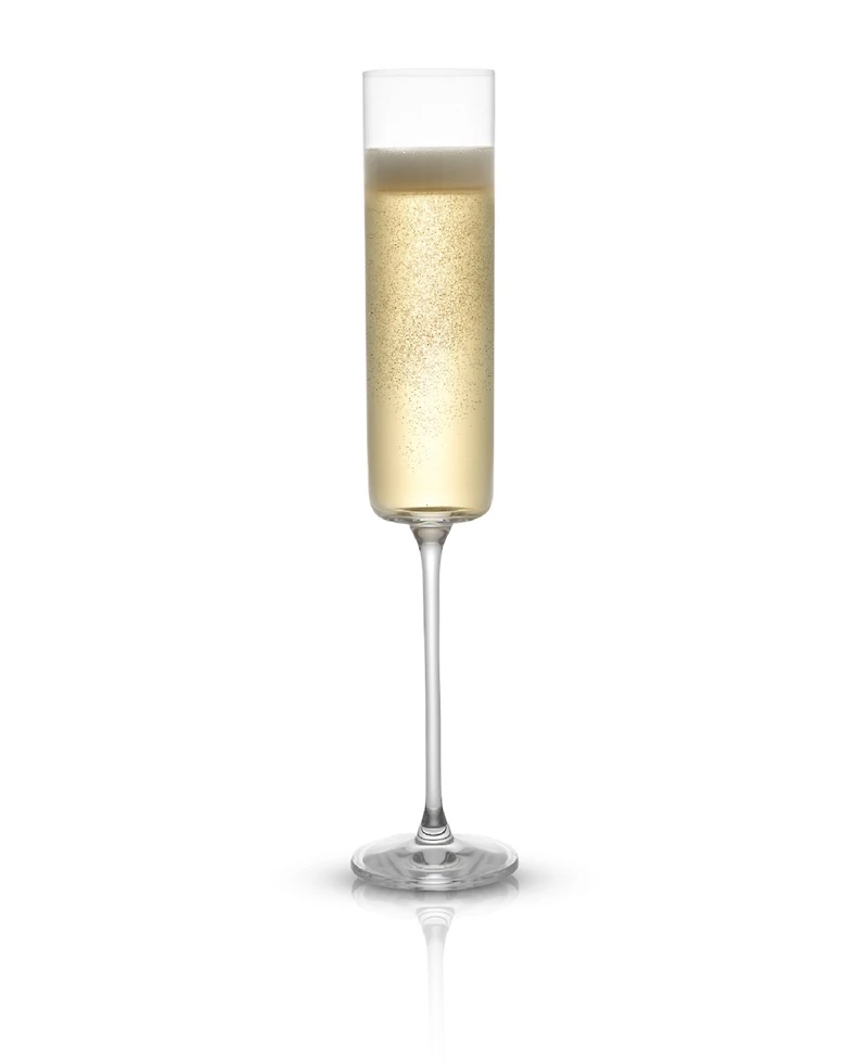 JoyJolt Claire Wine and Champagne Glasses, Set of 12