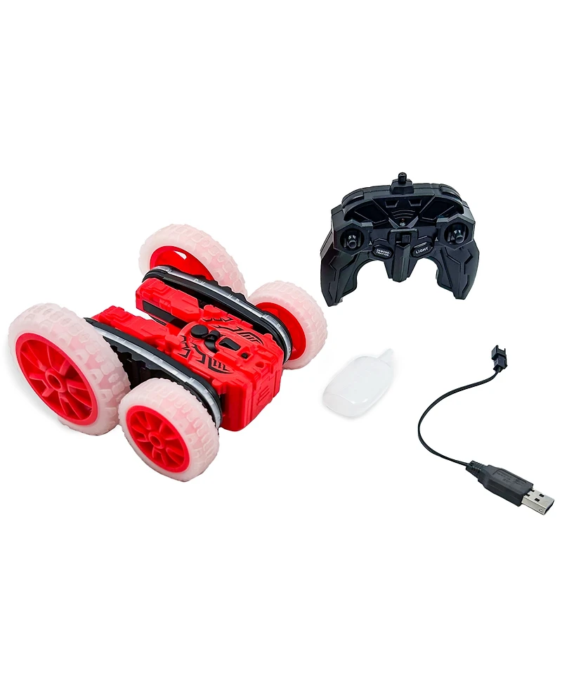 Flipo Mist Master Illuminated Split Wheel Remote Control Stunt Car
