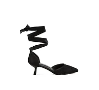 Laika Lace Kitten Heel Sandals Women