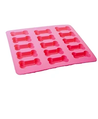 Dog Bone 3-in-1 Silicone Baking Treat Tray for Healthy, Homemade Dog Treats and More